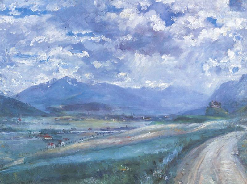 Landschaft, Lovis Corinth